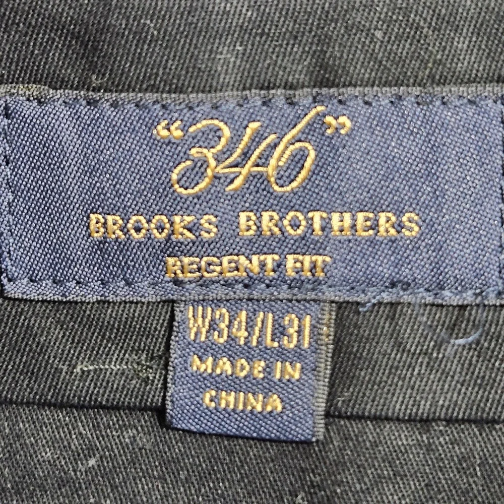 Brooks Brothers 346 Suit Mens 40R Grey Regent Fit Sharkskin Wool Double Vent